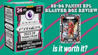 Panini Prizm Soccer 2023-2024 BLASTER BOX. PULLED AN AUTO AND 2 number cards