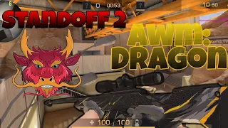 Standoff 2| New Awm Dragon |Gameplay/Review‼