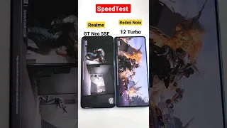 Realme GT Neo 5 SE vs Redmi Note 12 Turbo SpeedTest( poco f5) 🔥🔥🔥