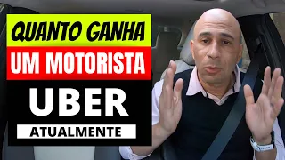 🔴 QUANTO GANHA um MOTORISTA UBER atualmente? (10h a 12h dia) 99pop, indriver