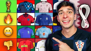 RANKING *EVERY* WORLD CUP AWAY KIT