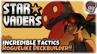 INCREDIBLE Turn-Based Tactics Roguelike Deckbuilder!! | Let's Try: Star Vaders