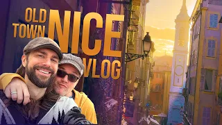 Old Town Nice France Vlog: Gay Couple visits stunning sites in the French Riviera