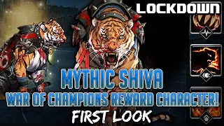 TWD RTS: Mythic Shiva, War Of Champions Reward Character! The Walking Dead: Road to Survival Leaks