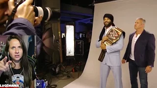 WWE Smackdown 5/2/17 Jinder Mahal with Randys Title