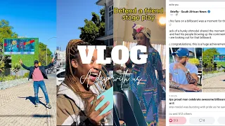 VLOG: Kea On Stage | Gift on a Jagermeister Billboard | Spend the Day With Us #vlog #love #couple