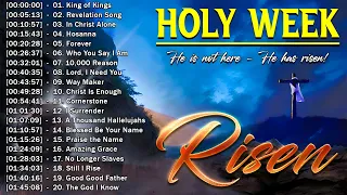 2 Hour Best EASTER Worship Songs 2024 🕊 Jesus Is Risen 🕊 Good Friday