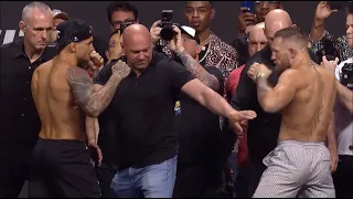 UFC 264 Взвешивание Битва ВЗГЛЯДОВ🔥 МакГрегор vs Порье