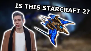 StarCraft 1 Build In StarCraft 2? Phoenix And Blink DT) | Beating Grandmaster With Stupid Stuff