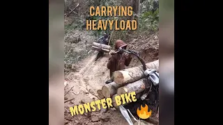 Monster Bike|° Carrying heavy load| Burma boarder