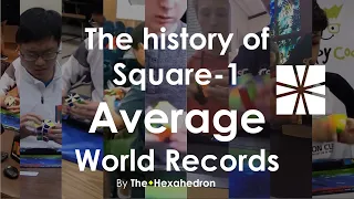 The History of Square-1 Average World Records (2004-2019)