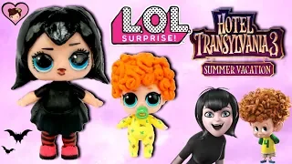 DIY Custom LOL Surprise Family Mavis & Baby Dennis Hotel Transylvania 3