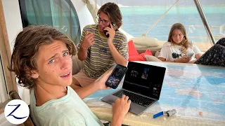 Family Struggle: The Internet & Staying Connected at Sea 📶 (Ep 185)