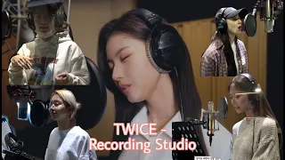 TWICE in the Recording Studio