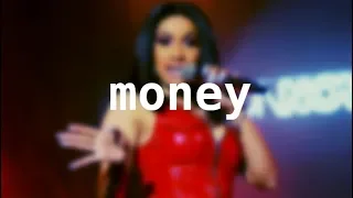 Cardi B ~ Money (clean lyrics)