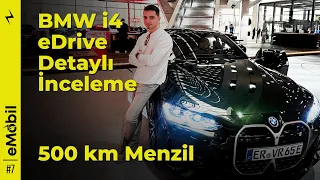 BMW i4 eDrive40 test sürüşü - EN UZUN MENZİLLİ ELEKTRİKLİ BMW!