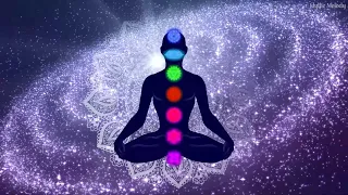 "Boost Your Aura" Attract Positive Energy Meditation Music, 7 Chakra Balancing & Healing 417 Hz