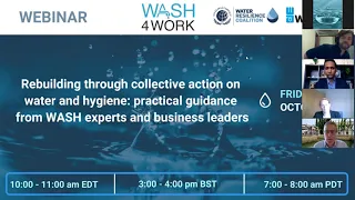 Rebuilding Through Collective Action on Water and Hygiene