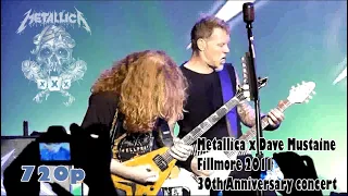 Metallica feat Dave Mustaine @ Fillmore 2011 | Phantom Lord | Jump In the Fire | 720p