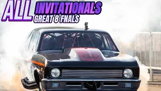 Street outlaws No prep Kings 6- Compliation of all Invitationals and great 8 finals