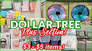 DOLLAR TREE PLUS Shop with me! Easter and Spring 2024 Decor Organizers Storage