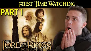 First Time Watching *LORD OF THE RINGS*: The Two Towers Movie Reaction | Extended Edition (PART 1)