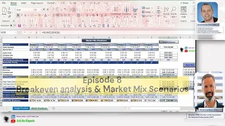 EP 8 Breakeven analysis & Market Mix Scenarios