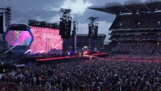 COLDPLAY LIVE AT CROKE PARK DUBLIN 08/07/17 CHARLIE BROWN