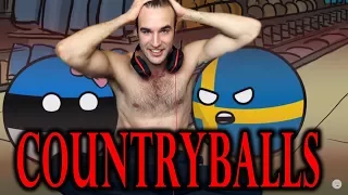 Estonian reaction to Countryballs Compilation #1 and #2