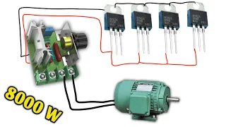 AC Motor Speed Controller | Motor Speed Control | Motor