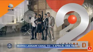 Stirile Kanal D (24.03.2023) - Marea lansare KANAL D2 - 2 APRILIE, ora 19:00! | Editie de seara