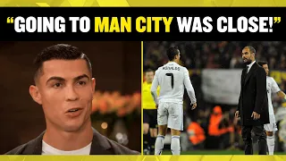 Cristiano Ronaldo reveals how close he was to signing for Pep Guardiola's Manchester City 🔥