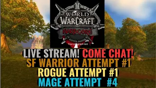 Live WoW Classic Hardcore Stream 05/24/24.Come Chat!