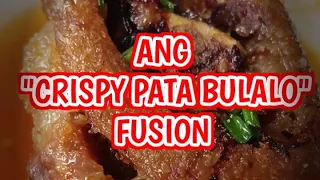 ANG "CRISPY PATA BULALO" FUSION NG ISANG KAINAN SA QC | KBP BULALUHAN