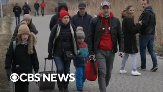 Hundreds of thousands of Ukrainian refugees have arrived in other countries