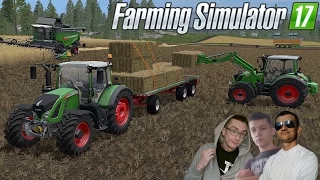 Farming Simulator 17 "Ja Valterka i Fendt" #1 Żniwa 2016 w/ MafiaSolec & Tanas