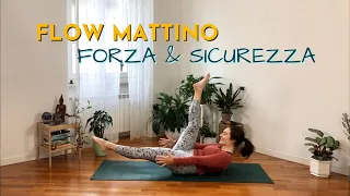 Yoga Flow⎮ENERGIZZANTE Per il MATTINO ● 30 min Focus Forza e Sicurezza