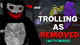 Ghost Trolling as REMOVED In GORILLA TAG (KID CRIED...)