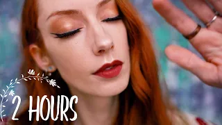 ASMR 2 HOURS+ | Sleepy, Slow Fluffy Mic Brushing & Blowing 🌠