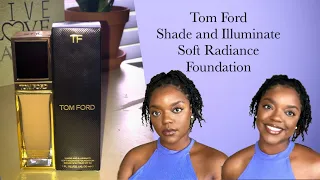 Trying Tom Ford Shade And Illuminate Soft Radiance Foundation