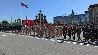 24 июня в Туле прошел парад победы.