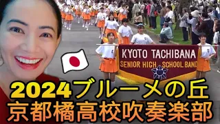 2024ブルーメの丘 京都橘高校吹奏楽部 Blume no Oka Kyoto Tachibana High School Brass Band #kyototachibana #海外の反応