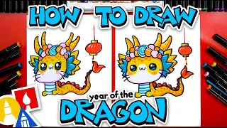 How To Draw A Lunar New Year Dragon