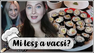 ISZUS, AVAGY HÁZI SUSHI KÉSZÍTÉS - MI LESZ A VACSI? #7 // KLAUDIA