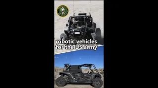 US army developing autonomous technology for vehicle convoy system 🇺🇸