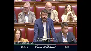 Davide Aiello - M5S Camera -  Intervento in Aula -  27/07/23