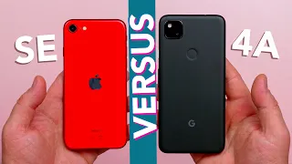 iPhone SE vs Pixel 4a: сравнение камер!