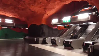 Стокгольмское метро. Stockholms tunnelbana