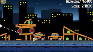 Official Angry Birds walkthrough for theme 7 levels 1-5
