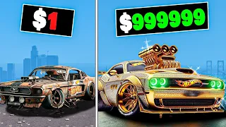 $1 to $1,000,000 Hot Wheels Car in GTA 5